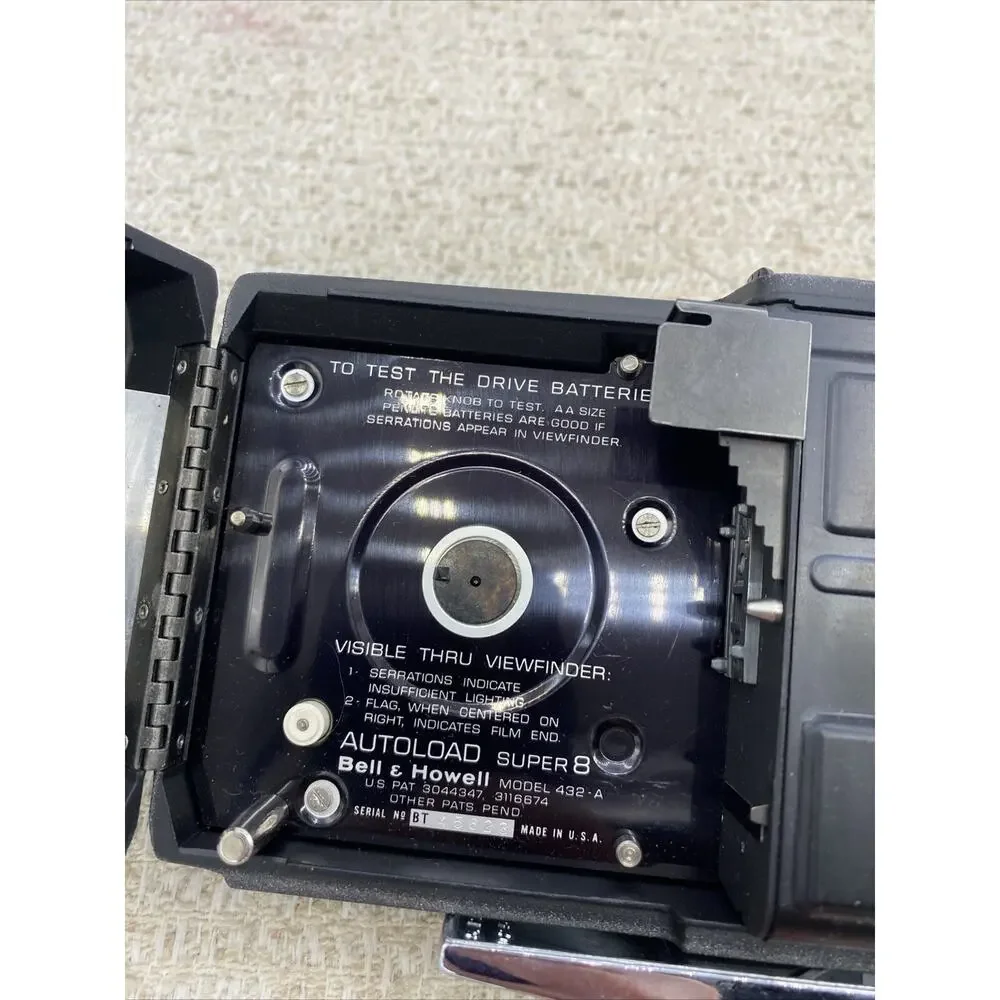 Bell & Howell 432 Focus-Tronic Autoload Super 8 Movie Camera